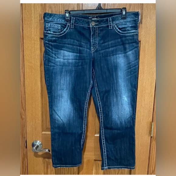Silver Jeans Indigo Skinny Jeans - Picture 1 of 5